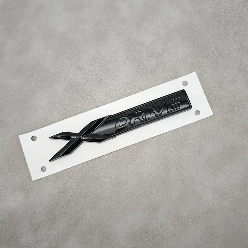 

3D ABS буквы логотипа Xdrive эмблема автомобиля задний багажник наклейка на крыло боковой значок для BMW 320d 320i 530d 525d E60 F10 G20 аксессуары