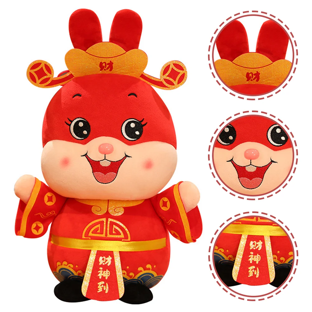 

Year Of The Rabbit Kids Stuffed Rabbit Rabbit Mascot Plaything