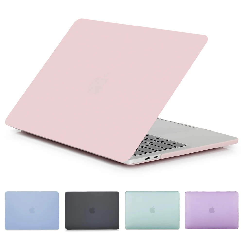 

Matte Laptop Case For Macbook Air 13 M1 A2337 2020 2021 For Macbook Pro 13 14 16 A2442 A2485 A2338 With Touch Bar Hard Cover