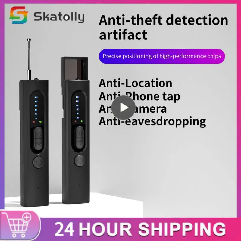 

Anti-candid Eavesdropping Detector Tracker Finder Portable Rf Locator Gps Tracker Led Infrared Scanning Mini Bug Finder