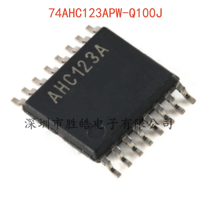 

(10PCS) NEW 74AHC123APW-Q100J With A Reset And A Multivibrator Trigger TSSOP-16 123APW-Q100J Integrated Circuit