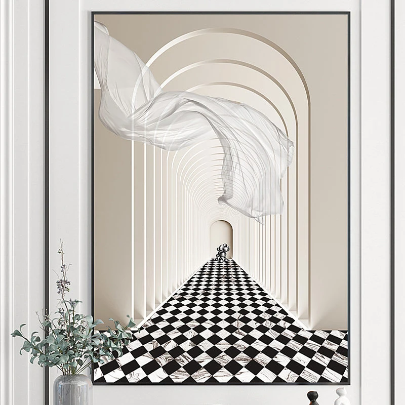 Современная Абстрактная Декоративная картина постер с принтом настенное