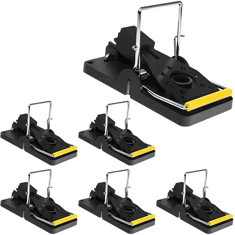 

6PCs Reusable Rat Trap Mouse Outdoor Rat Trap Indoor High Sensitive Deratization Tool
