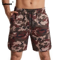 ladiguard 2022 stylish simplicity men shorts latest casual skinny short bottoms mens lace up pockets camouflage beach shorts