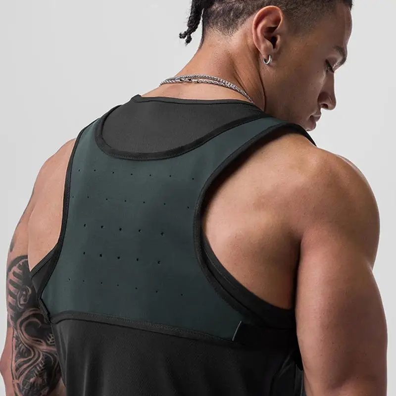 kamizelka dla mężczyzn saszetka do biegania na klatkę piersiową przenośna przednia torba wodoodporna klatce piersiowej z kieszenią i dodatkowym