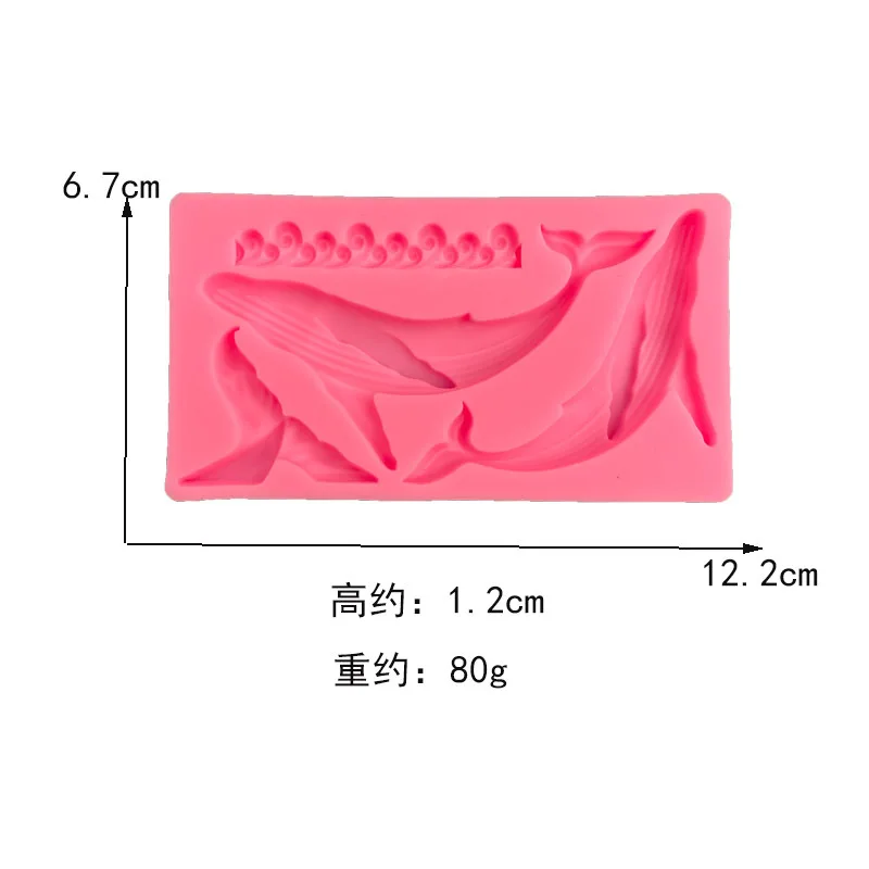 

Форма для торта кит Aouke силиконовая