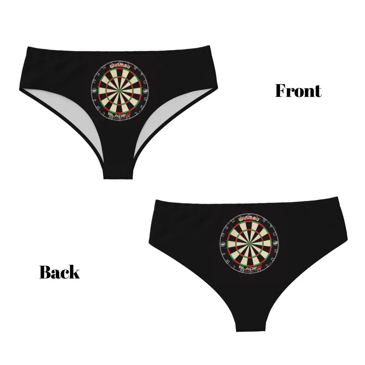 Фото Трусики для дартса на заказ Winmau Blade 5, женские удобные трусы, нижнее белье, дышащие женские трусы №4