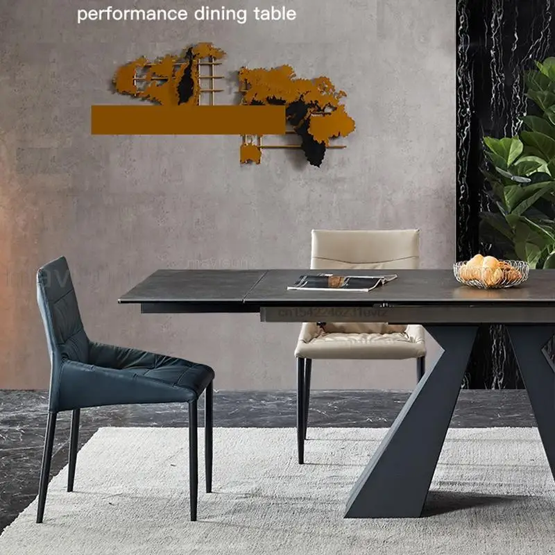 Многофункциональный большой домашний семейный лаконичный стол кухонная мебель