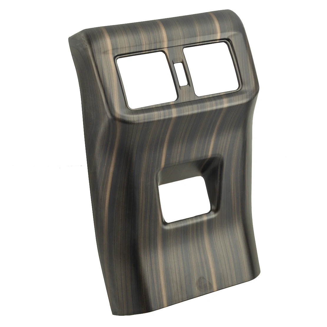 

Car Inner Rear Center Air Vent Outlet Cover Trim Frame Decor Fit for Toyota RAV4 2019 2020 2021 Peach Wood Grain ABS Plastic