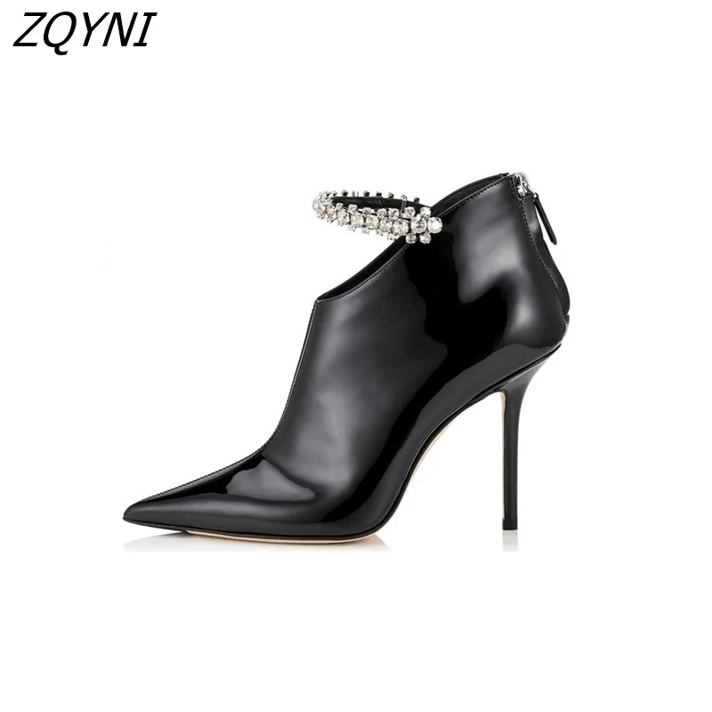 

Women's platform high heels sexy Saro boots party and club high heels 12cm fall shoes size 34-45