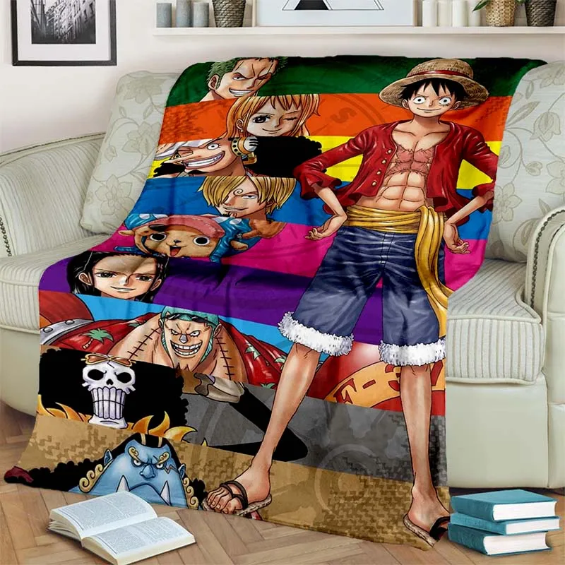 

Модное аниме One P-Piece Фланелевое плюшевое одеяло для гостиной спальни дивана кровати портативное одеяло для пикника подарок airdrop