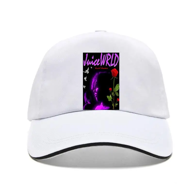 

Мужская бейсбольная Кепка Juice Wrld со светлыми мечтами и розой, черные праздничные бейсболки