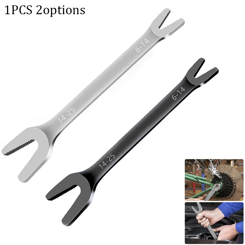 

1PC Multi-purpose Double-end Y-wrench 6mm-25mm Double-end Wrench For Portable Wrench​ Repair Spanner Key Hand Tools