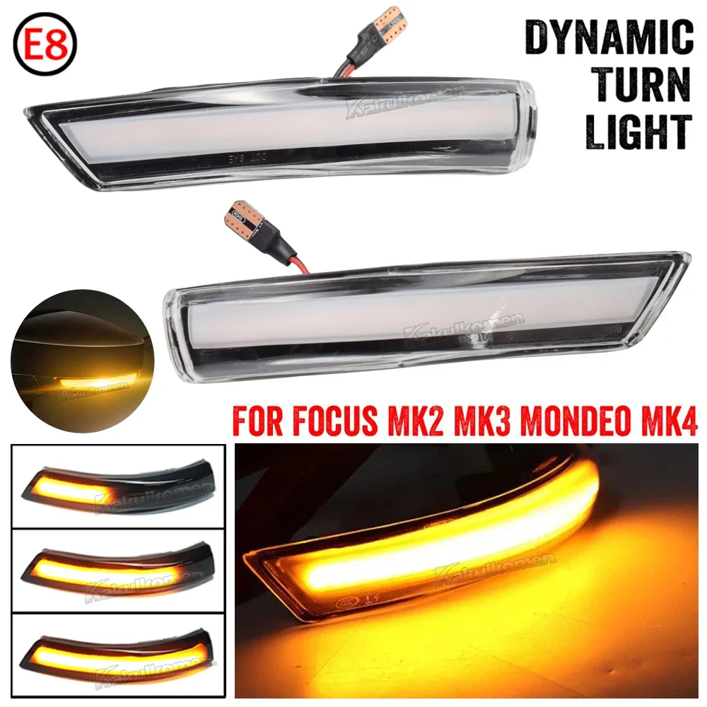 Динамический поворотный сигнал внешний индикатор зеркала заднего вида