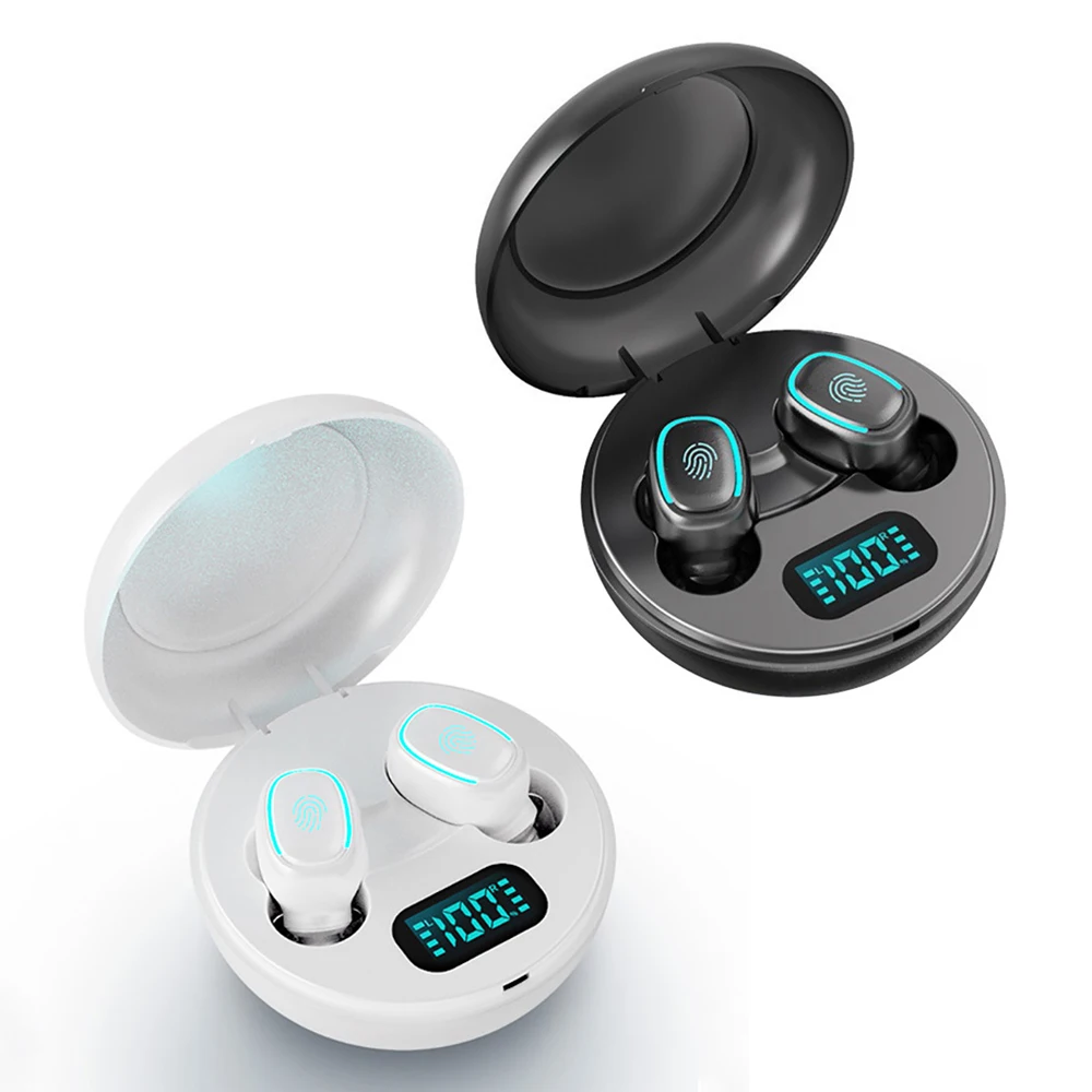 

A10 TWS Fone Bluetooth Wireless Headphones Mini In-Ear Earphone Touch Control Noise Cancelling Headset Music Earphones Earbuds