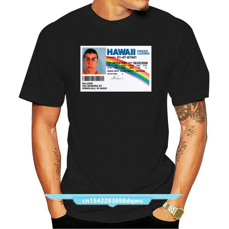 

Men t-shirt McLovin tshirt Women t shirt