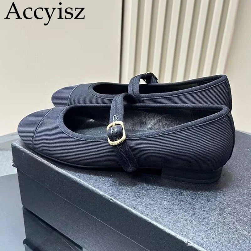 

Женские Туфли Мэри Джейн, однотонные повседневные туфли на низком каблуке, с круглым носком, с ремешком и пряжкой, весна-осень