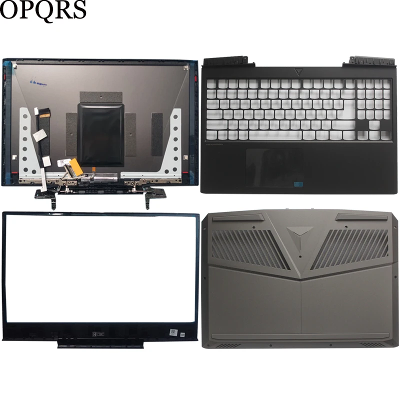 

Новинка, задняя крышка для ноутбука LENOVO LEGION Y7000P Y7000P-15 2019 дюйма/передняя панель/Упор для рук, верхняя крышка AP17N000400/Нижняя крышка