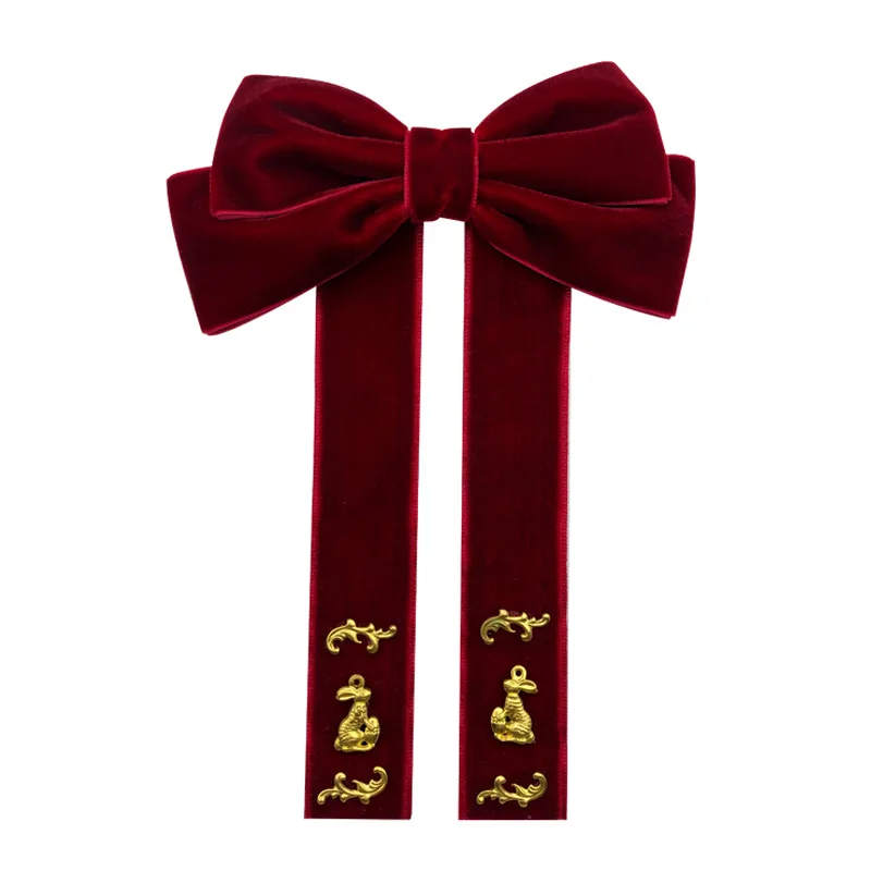 

Барокко кролик ретро лук в колледском стиле брошь булавка галстук-бабочка женские аксессуары для одежды Lori