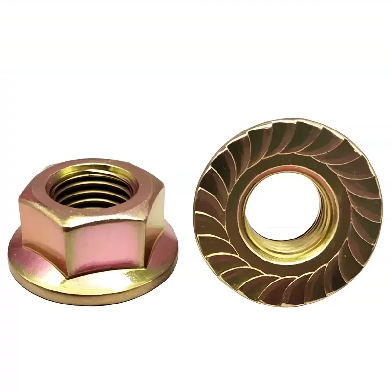 

Розовые стопорные гайки Nainine DIN6923 М3-М12