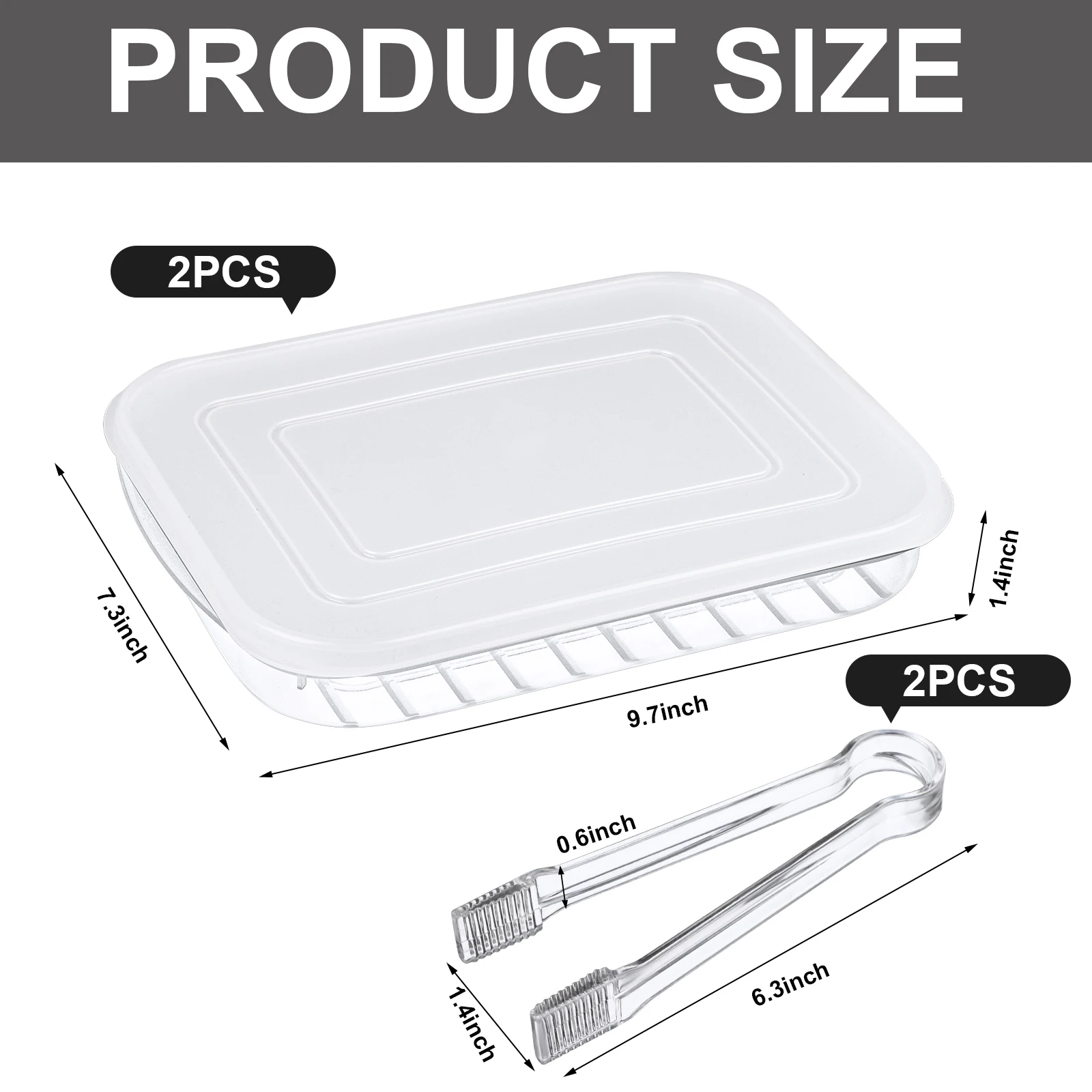 

2 Pcs Plastic Bacon Keeper for Refrigerator Meat Saver Food Container with Airtight Lids Cold Cuts Food Storage Container for Fr