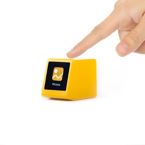 Настольные часы GeekMagic Smalltv-pro с отображением курса биткоина