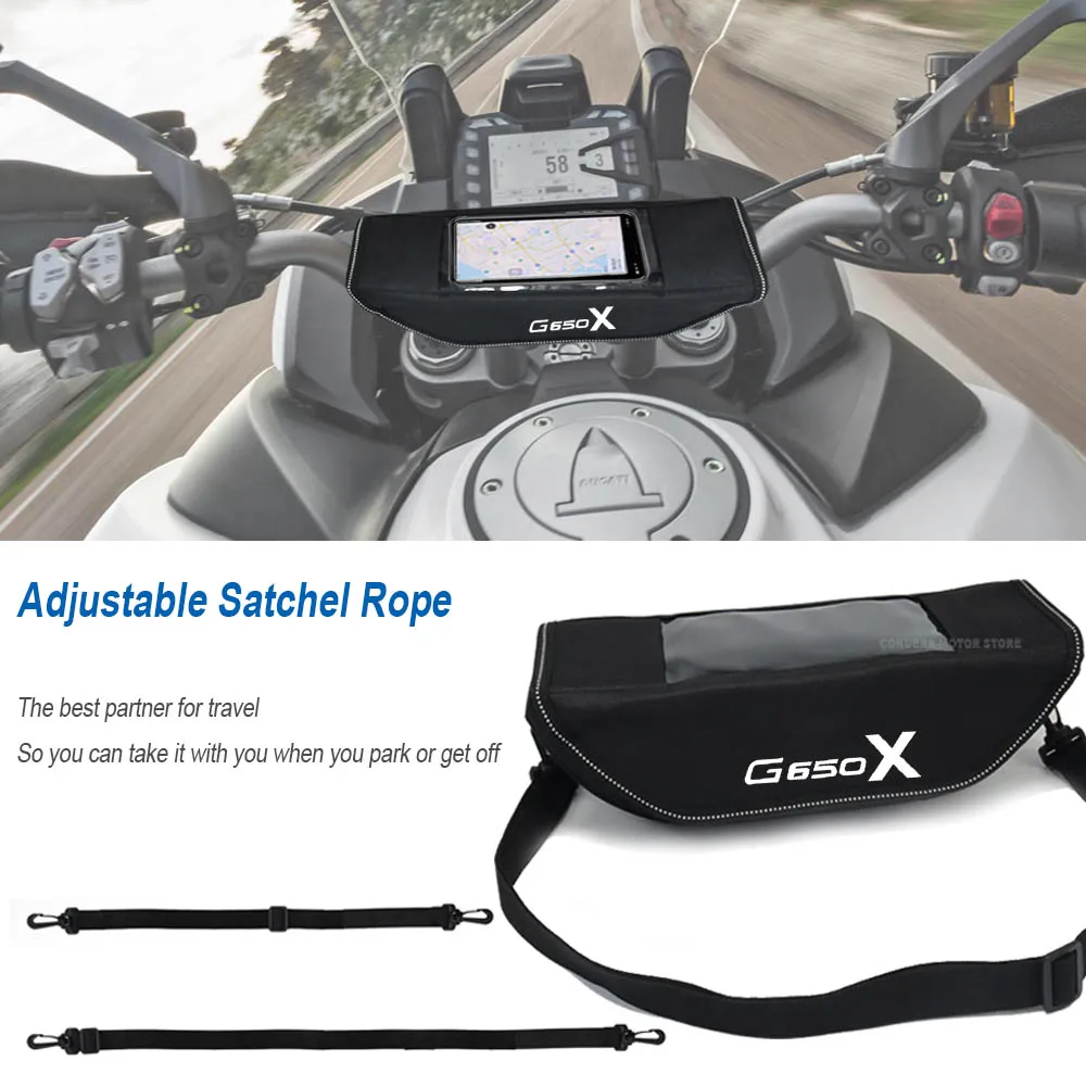 Для BMW G310GS G310GS-1 G310R G650GS G650X GS R1200 мотоциклетная сумка на руль водонепроницаемая
