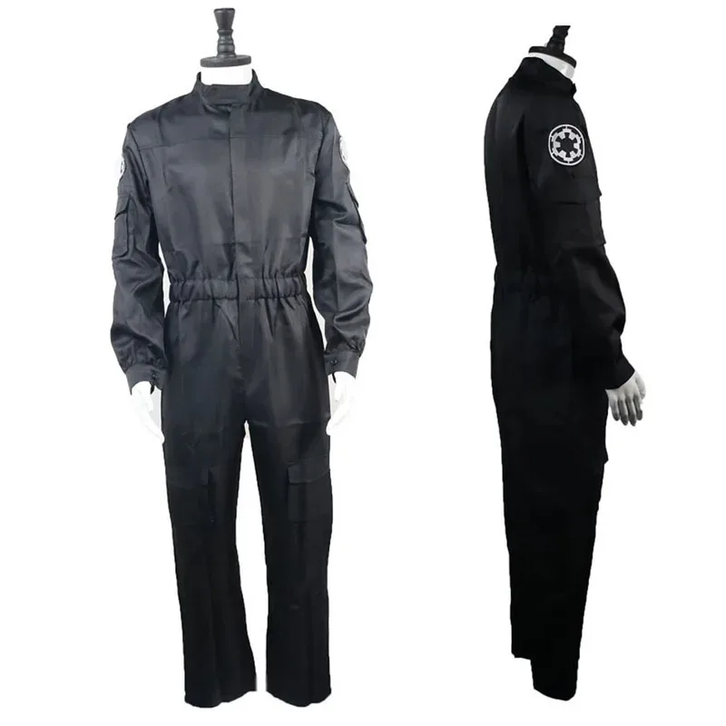 Фото qq157 фильм Guerre Stellari Imperial Pilots косплей костюм черный 501 униформа истребитель пилот костюм для ролевых игр Хэллоуин карнавал пар №2