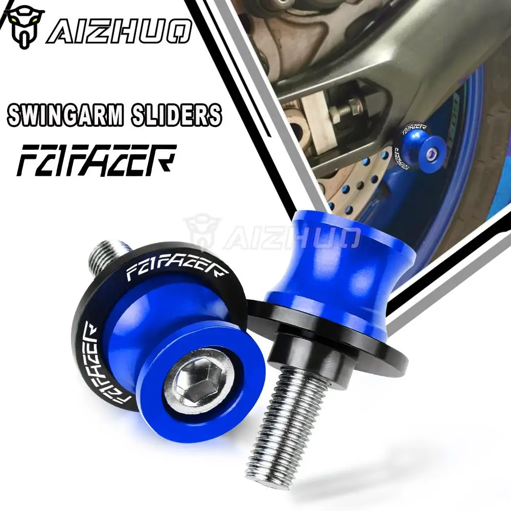 

FOR YAMAHA FZ1FAZER 2001-2015 FZ-1 Fazer 2014 2013 2012 2011 2010 6MM Motorcycle Accessories Swingarm Slider Spools Stand Screws