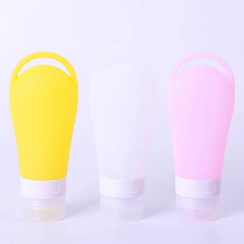

Make Up Silicone Bottles Travel Size Bottle Lotion Squeeze Tube Refillable Bottle Sample Portable Container Lotion Cream Tube