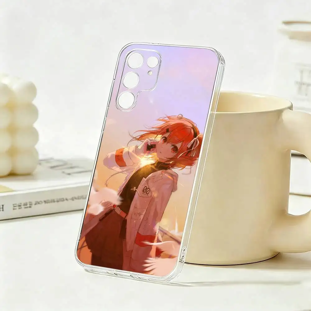 Фото Чехол для телефона A-Adachi Rei UTAU для Samsung S21 S20 Ultra Plus FE S10, прозрачный силиконовый чехол. №4