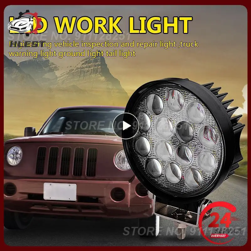 42 Вт, 4 дюйма, Φ для внедорожника, лодки, трактора, грузовика, 4x4, полноприводного автомобиля, внедорожника, квадроцикла, Φ Bar 12V 24V 6500K