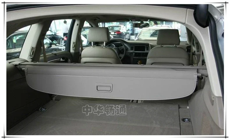 Фото Задняя крышка багажника для Audi Q7 2007-2015, защитная шторка, перегородка, жалюзи, аксессуары для безопасности №4