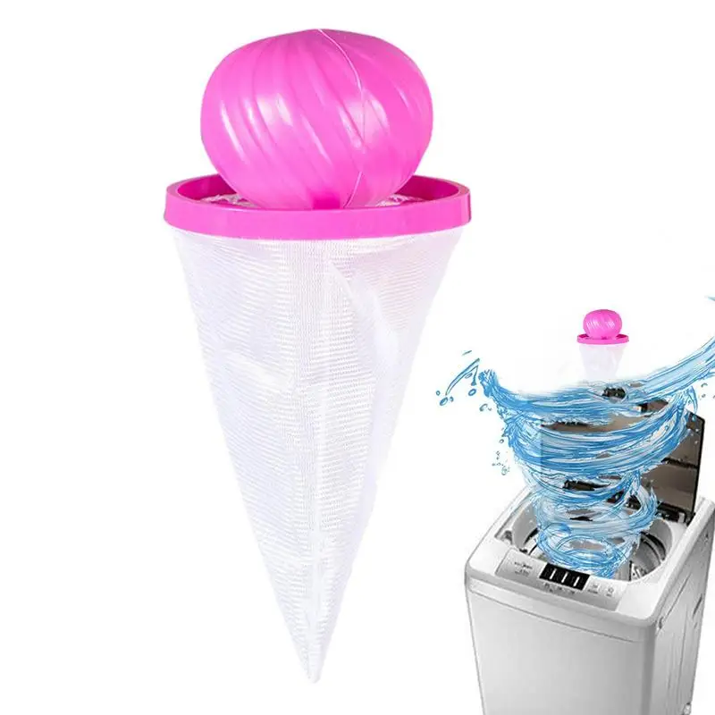 

Washing Machine Hair Catcher Floating Lint Mesh Pouch Catcher Safe And Effective Floating Lint Hair Catcher For For Pet Hair