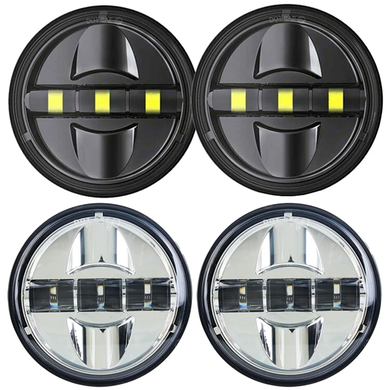 Фонари для мотоцикла 4 5 дюйма Road King FLHR 2005-2016