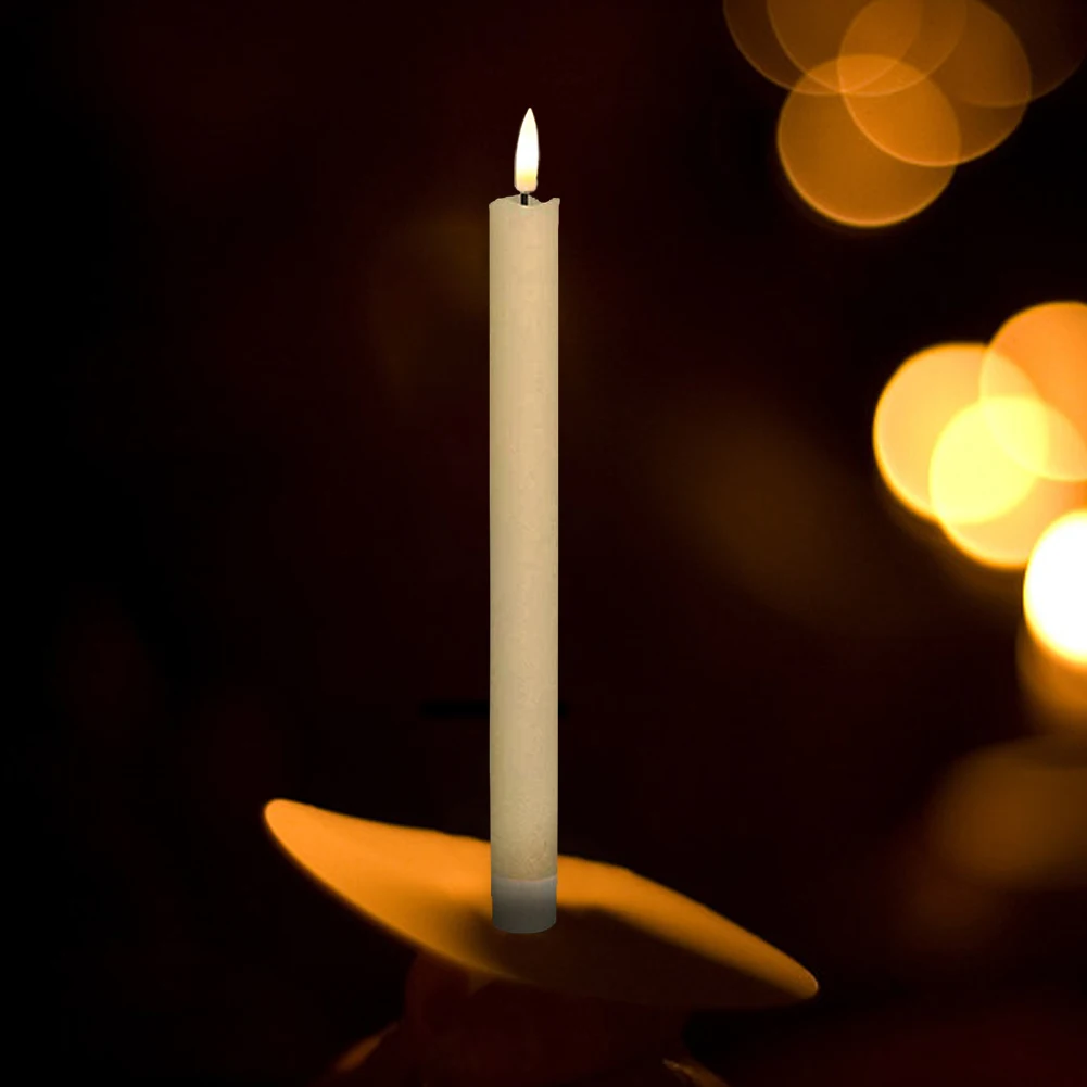 

6pcs LED Simulation Candle Light with Remote Control Electric Candle Lamp Ornaments Battery Operated for Birthday Party Supplies