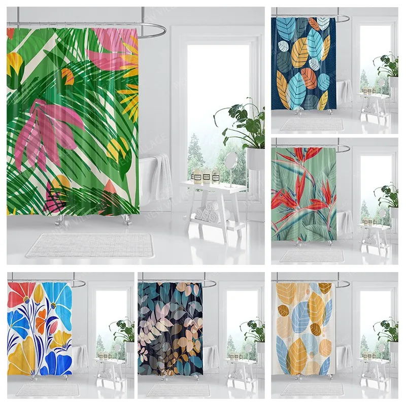 

Водонепроницаемая тканевая занавеска для душа, занавеска для ванной комнаты 180x200, занавеска для душа 240*200, скандинавский декор в стиле бохо x