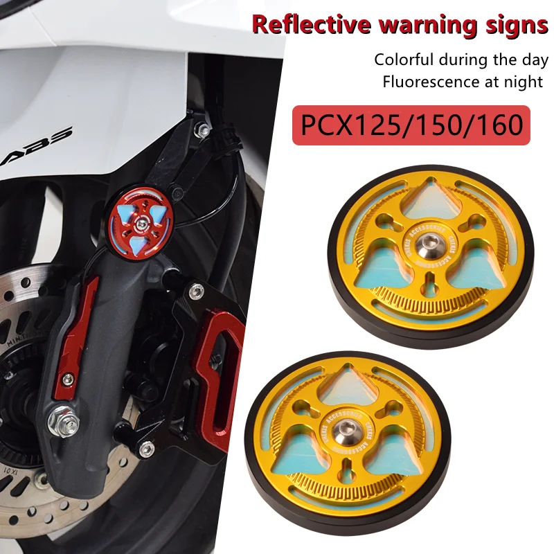 

Chekis Accessories modified night Driving reflective sign warning reflector For HONDA PCX 125 150 160 PCX125 PCX160 PCX150