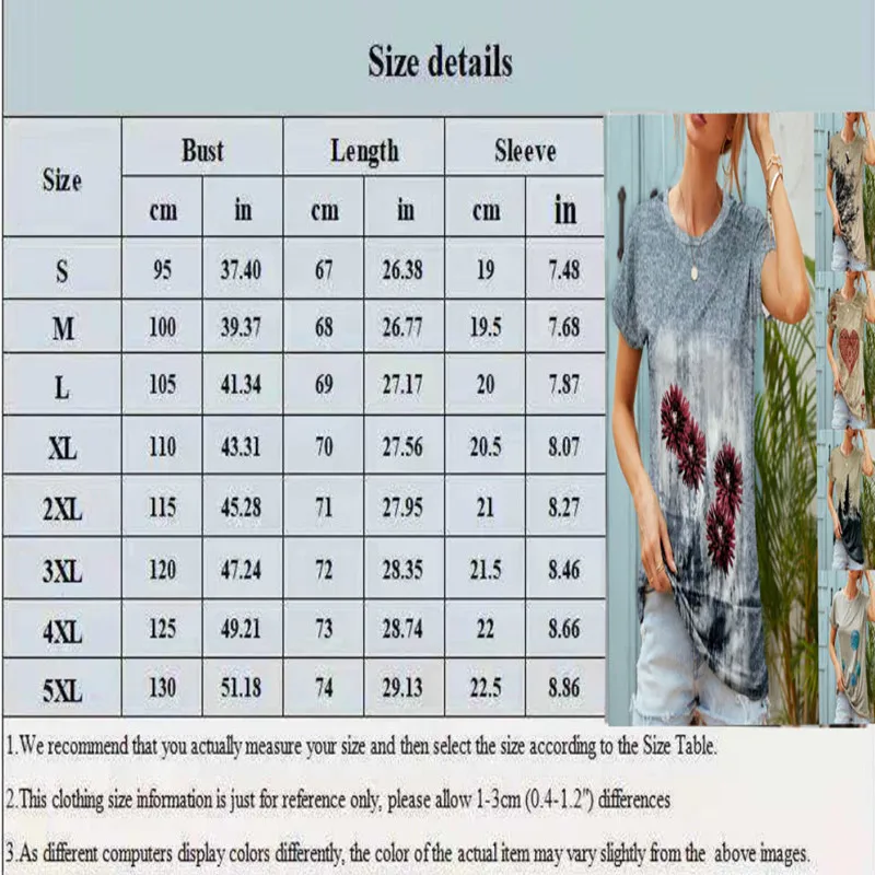 3D Dandelion Floral Print Women T Shirts Plus Size Casual Short Sleeve Loose Tops Oversized Ladies Vintage Tee Summer 2022 New |