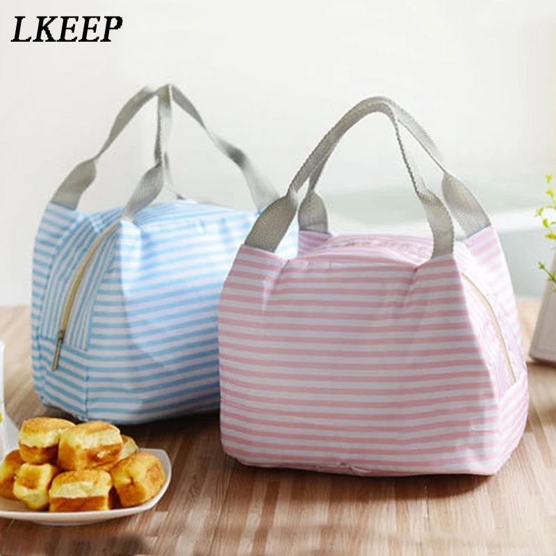 

Fashion Portable Insulated Oxford Cloth Print Lunch Bag Thermal Food Picnic Lunch Bags For Women Kids Men Lunch Box Bag Tote