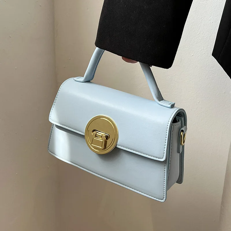 

Pu Leather Women's Bag 2022 Trend Summer Small Shoulder Crossbody Bags Fashion Flap Luxury Designer Purse Female Woman Handbags