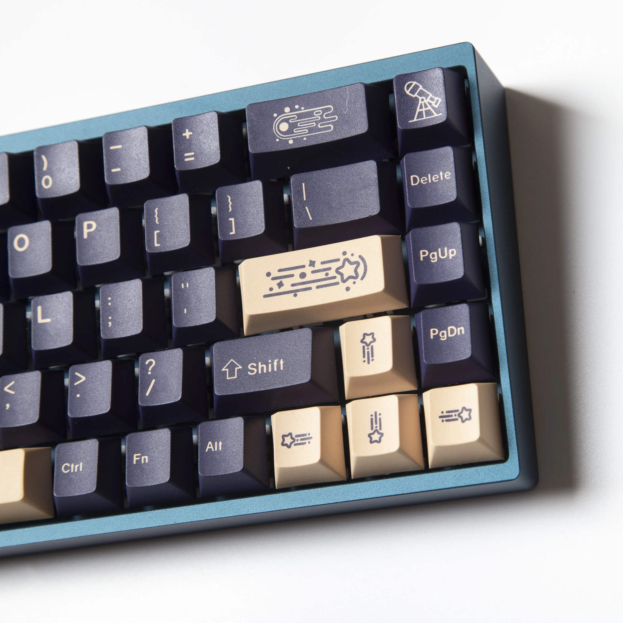 Набор 124 клавиш GMK Stargaze Star Cherry Profile PBT Dye Sub колпачки для механической клавиатуры GMMK