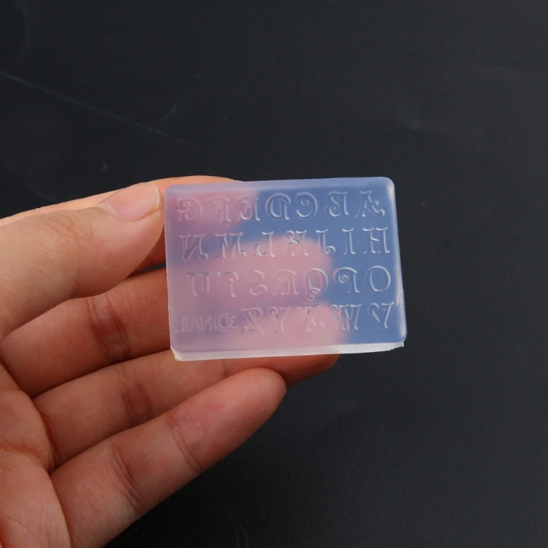 Y1UB мини-буквы и цифры 3D украшения для ногтей УФ-кристаллическая эпоксидная форма