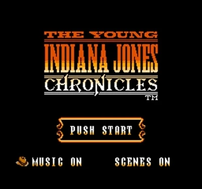 Игровая карта Young Indiana Jones Chronicles для 8-битного игрового плеера Subor |