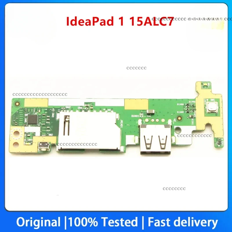 Фото Для Lenovo IdeaPad 1 15ALC7: плата USB-переключателя питания (кнопка включения) 5C50S25328 NS-E542 NS-E332, 100% протестировано, быстрая доставка №1