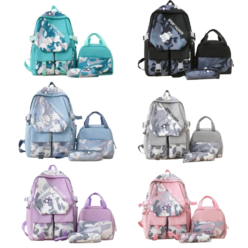 School Bag Fashion Laptop Backpack For Students Nylon Daypac