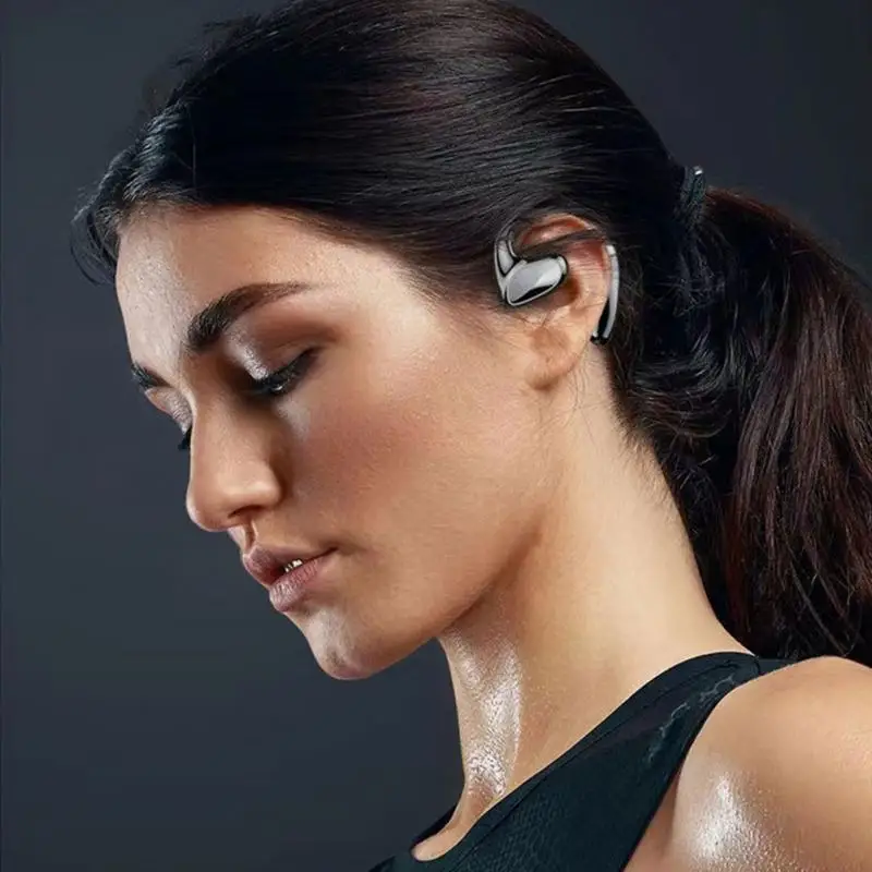 S900 Bone Conduction Headphones TWS Wireless Blue-tooth Headset Noise Reduction IP7 Waterproof Sports Earphone With Mic Hot