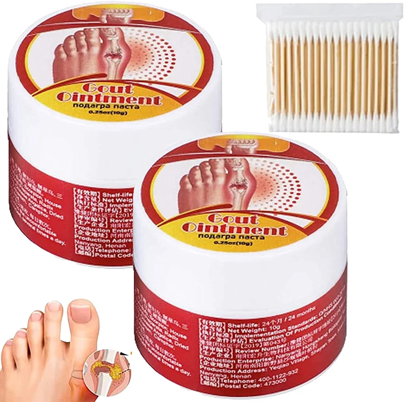 

Urigone Healing Ointment for Gout,Bunion Pain Relief Cream,Gout Pain Relief Ointment, Bunion Toe Stiffness Relief Foot Care Tool