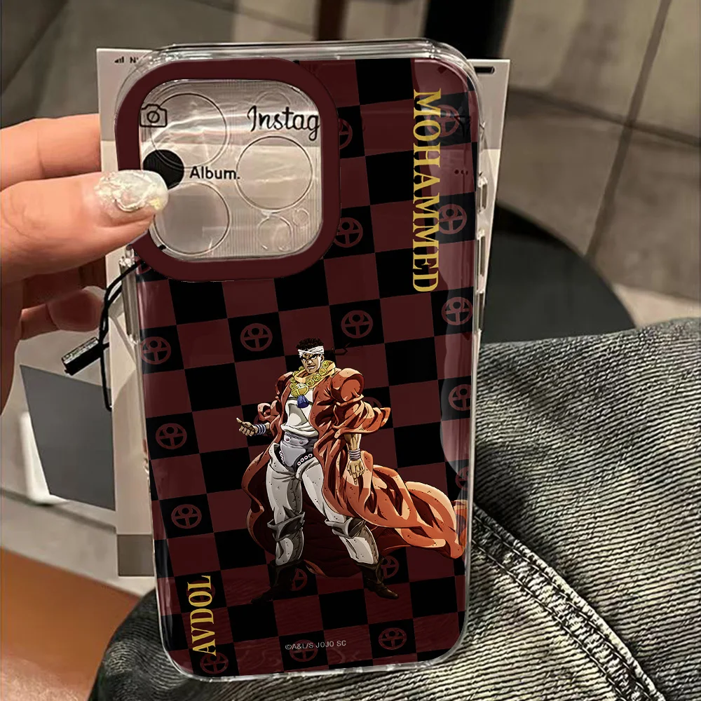 Прозрачное пространство JOJO Anime Kujo Jotaro для Oppo F11 Find X5 Reno 6 7 7Z 8 8T 10 11 12 Realme 9 C30 C53 C63 Pro Plus