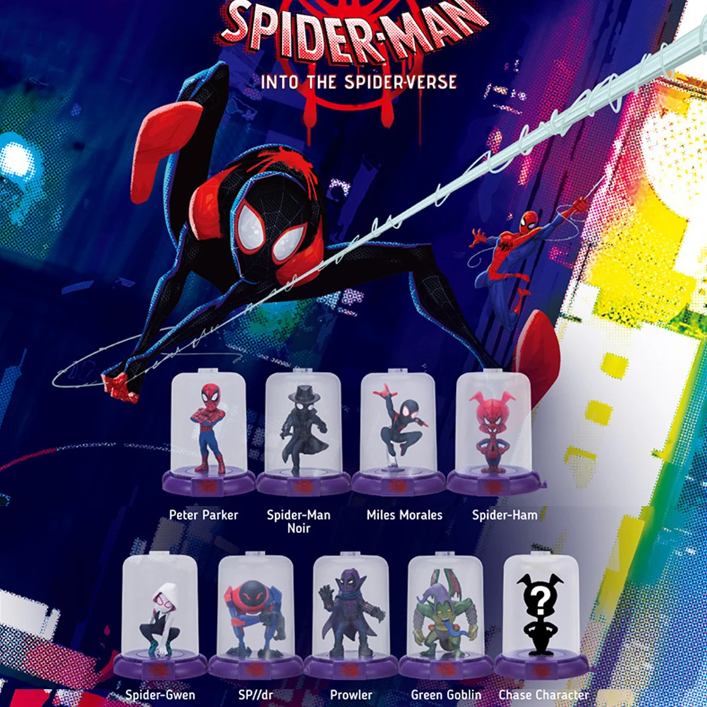 

Marvel Spider-man Action Figures Lucky Mystery Blind Bag Toys Surprise Christmas Spider Man Collectible Gift Free Shipping